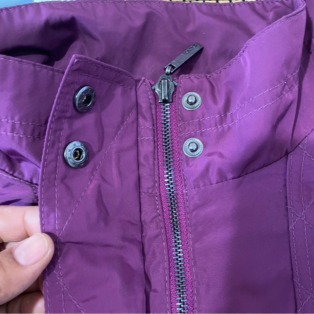 Maine New England Women’s Plum Utility‎ Jacket US 18 Pockets Outdoor Coat NWOT - Picture 8 of 13